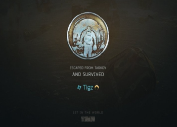 传奇终成现实！《逃离塔科夫》首位官方认证逃离者诞生记