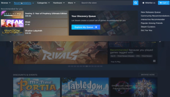 Steam商店重大改版：抢先体验测试版上线，全新界面提升用户体验