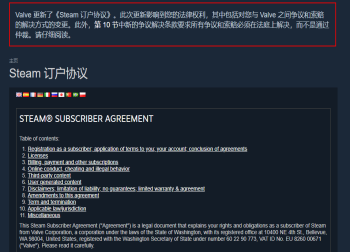 Steam更新购物车信息：提醒玩家购买的是游戏游玩许可证而非所有权