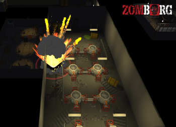 Steam喜加一：俯视角射击游戏《Zomborg》限时免费领取