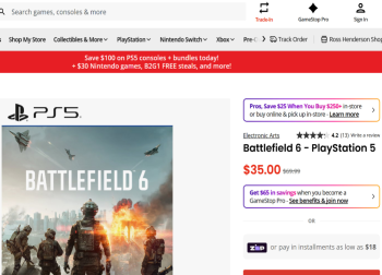 黑五福利暴击！《战地6》主机版直降至35美元，PC版同步史低