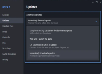 Steam推出新功能：游戏启动前可暂停更新，玩家控制权再提升