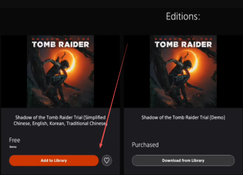PS喜加一速冲！《古墓丽影暗影》终极版免费入库，手把手领取教程