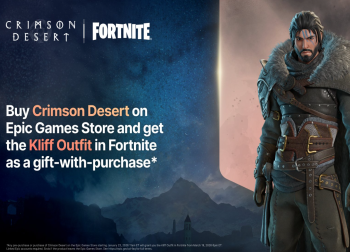 《红色沙漠》×《堡垒之夜》联动开启，购新游解锁主角克里夫专属皮肤