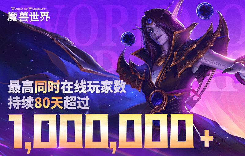 《魔兽世界》国服在线数据曝光，20周年之际再创辉煌