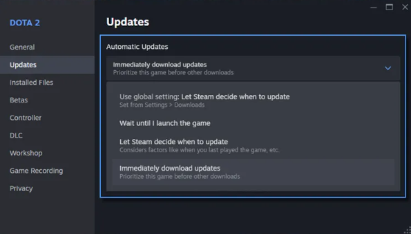 Steam推出新功能：游戏启动前可暂停更新，玩家控制权再提升