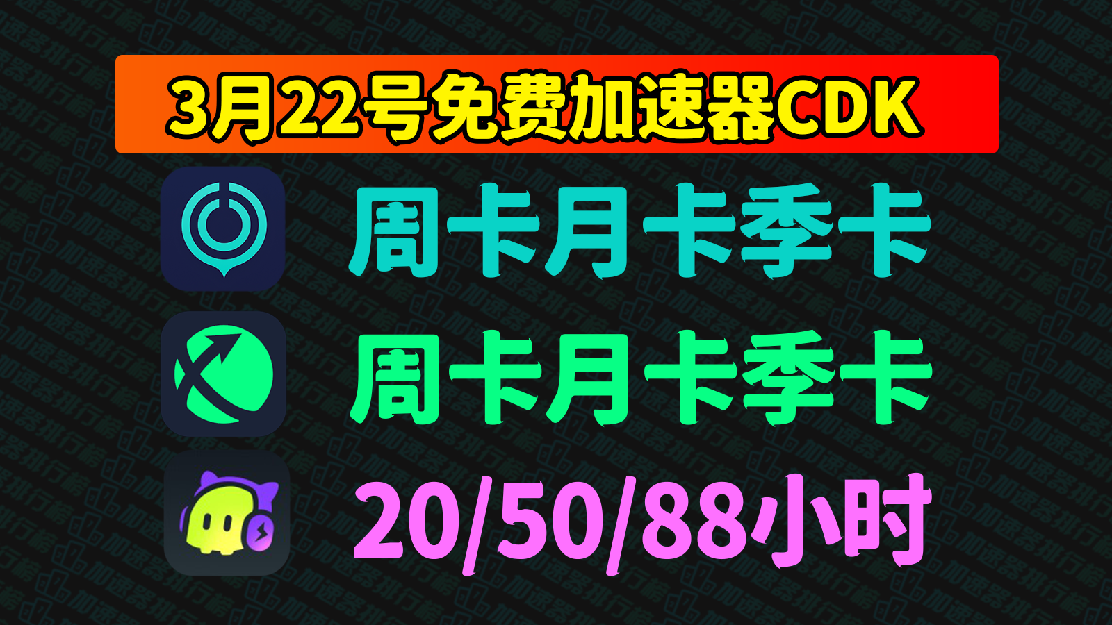 【3.22惊喜】UU加速器兑换码随便领，古怪迅游口令助你游戏加速一路狂飙！
