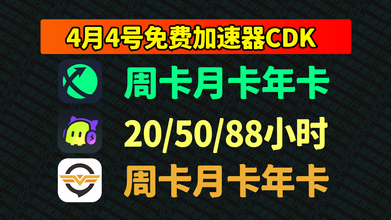 【4.4福利】迅游加速器口令码一键获取，奇游古怪兑换码助力游戏加速