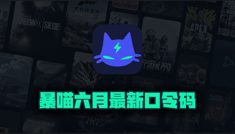 6月最新暴喵加速器口令码出炉，专享周卡月卡CDK畅享加速快感！