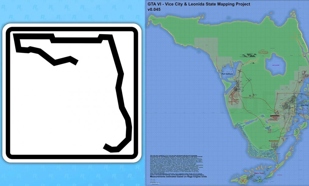 《GTA6》地图惊现“佛州飞地”，玩家期待值拉满！