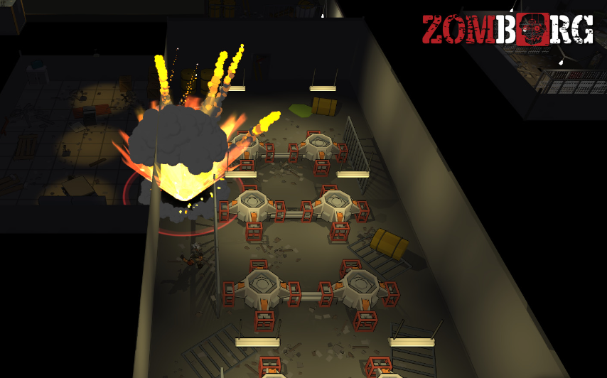 Steam喜加一：俯视角射击游戏《Zomborg》限时免费领取