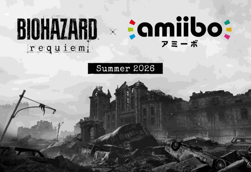 《生化危机 安魂曲》预购盛大开启,限定手柄与系列首款amiibo同步揭晓