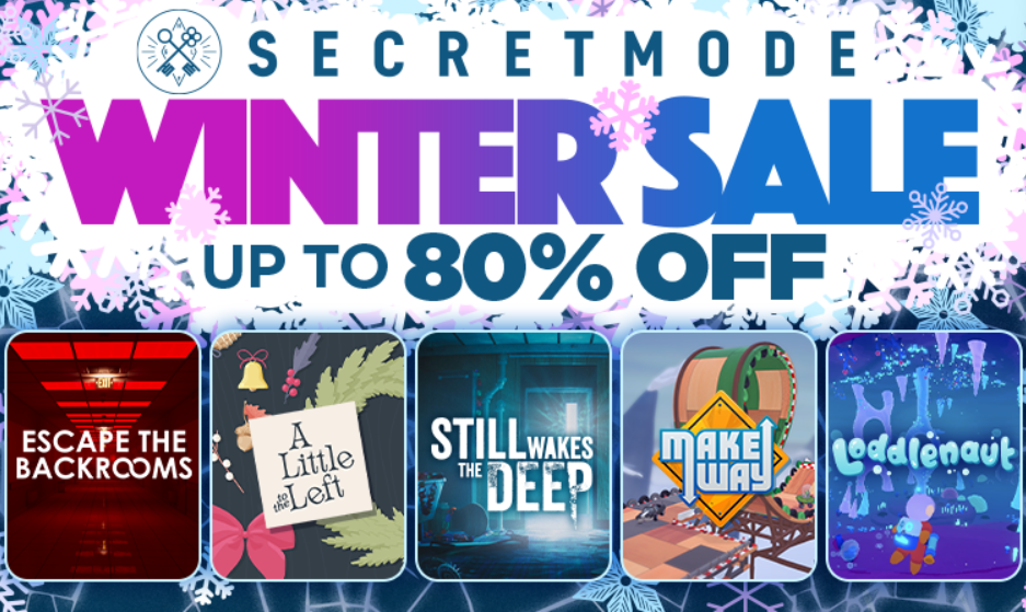 Steam冬促狂欢开启！“秘密模式”携独立游戏8折盛宴来袭