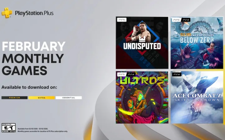 PS+ 2026年2月会免阵容公布：空战与深海探险领衔