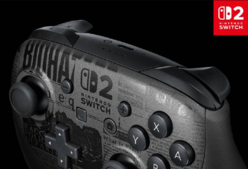 生化危机9专属手柄今日发售：527元入手Switch 2 Pro限定版