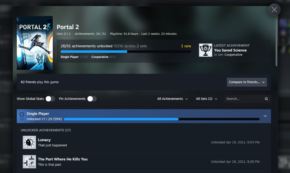 Steam 开启成就合集测试,分组管理革新成就系统 Steam 开启成就合集测试,分组管理革新成就系统