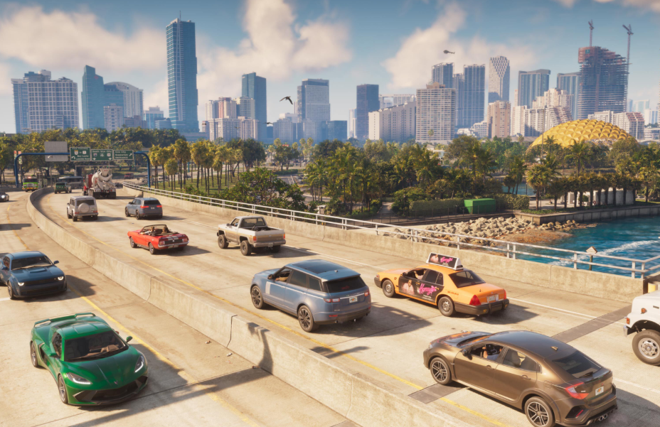 体量拉满！GTA6 地图几乎等于 GTA4+GTA5 + 大镖客 2